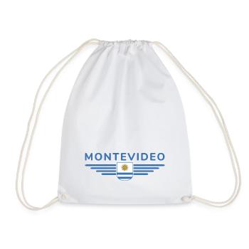 Montevideo Design – Für Fans & Reisende - Turnbeutel - Weiß - Vorne