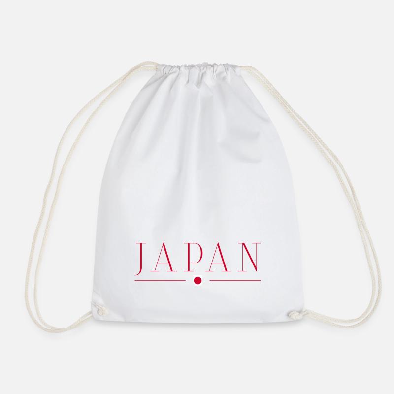 Ich liebe Japan - Turnbeutel - Weiß