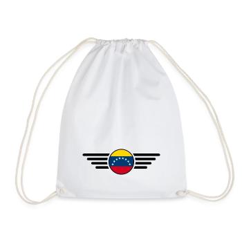 Venezuela Style Design T-Shirt - Sac de sport léger - blanc - Devant