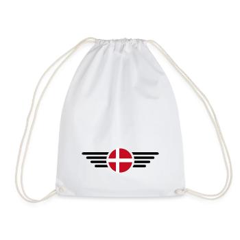 Danemark T-shirt Hygge - Sac de sport léger - blanc - Devant