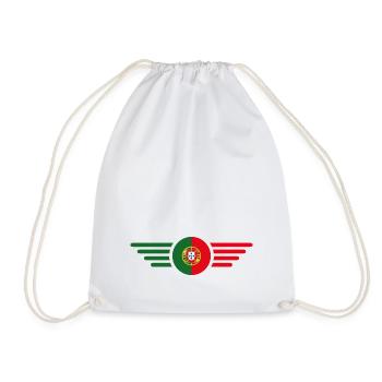 Portugal Style Design T-Shirt - Sac de sport léger - blanc - Devant