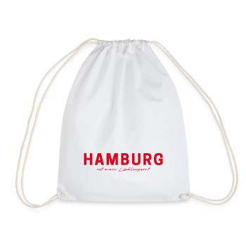 T-shirt Hambourg – Hafenstadt-Style - Sac de sport léger - blanc - Devant