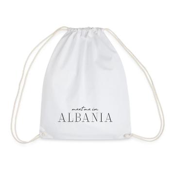 Albania: Culture, Nature, Authenticity - Drawstring Bag - white - Front