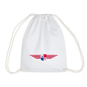 Conception du t-shirt Panama - Sac de sport léger - blanc - Devant