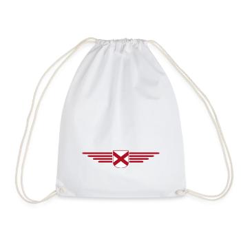 Alabama Fan T-Shirt – USA Style - Drawstring Bag - white - Front
