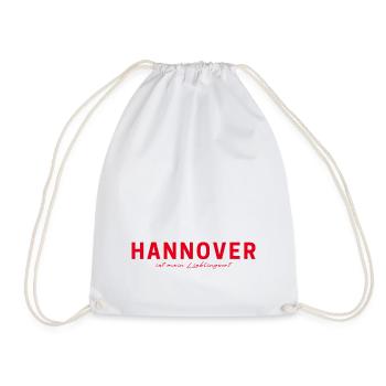 Hannover T-Shirt – für Fans & Liebhaber - Turnbeutel - Weiß - Vorne