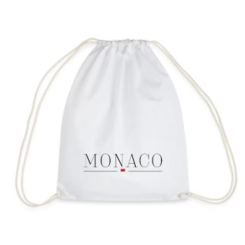 T-shirt Monaco : élégance et style - Sac de sport léger - blanc - Devant