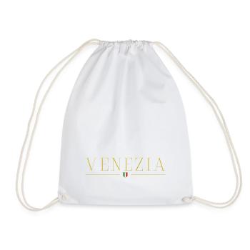 Venice Venezia Italia Italy - Drawstring Bag - white - Front