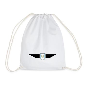 I Love Guatemala, Style Design T-Shirt - Drawstring Bag - white - Front