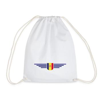 Andorra Fans T-Shirt Design - Turnbeutel - Weiß - Vorne
