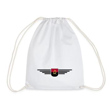 Angola Design – Fierté d’Afrique - Sac de sport léger - blanc - Devant