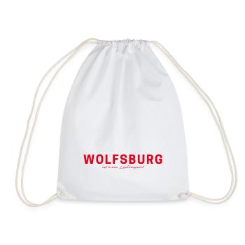 Wolfsburg T-Shirt – Perfect for Fans - Drawstring Bag - white - Front