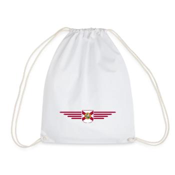 T-shirt Fan Floride – Sun & Beach - Sac de sport léger - blanc - Devant