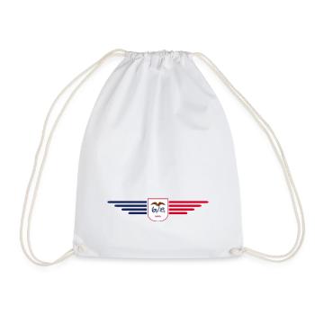 Iowa Fan T-Shirt – Your State! - Drawstring Bag - white - Front
