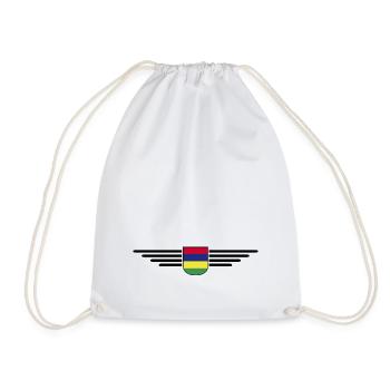 T-Shirt Ile Maurice – Island Fans & Lovers - Sac de sport léger - blanc - Devant