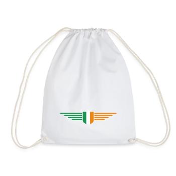 I Love Ireland Elegance Style Design T-Shirt - Sac de sport léger - blanc - Devant