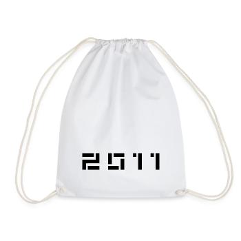 Année de naissance Anniversaire Né en - Fabriqué en 2011 - Sac de sport léger - blanc - Devant