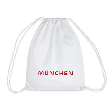 T-Shirt Munich – Joie de vivre bavaroise - Sac de sport léger - blanc - Devant