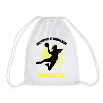 Bester Handballtrainer der Welt - Turnbeutel - Weiß - Vorne