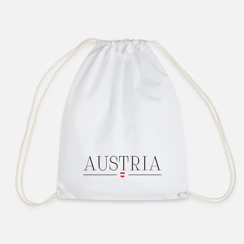 Österreich - Turnbeutel - Weiß