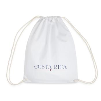 I love Costa Rica - Drawstring Bag - white - Front