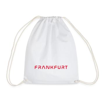 T-shirt Francfort – Skyline Love - Sac de sport léger - blanc - Devant