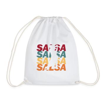 Salsa - Turnbeutel - Weiß - Vorne