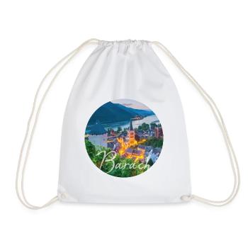 barach,skyline,stadt,idylle,landschaft - Turnbeutel - Weiß - Vorne