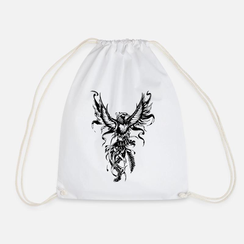 The immortal - Drawstring Bag - white