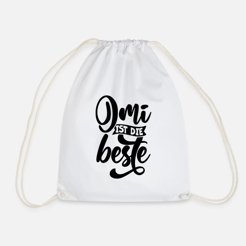 Oma ist die beste - Turnbeutel - Weiß