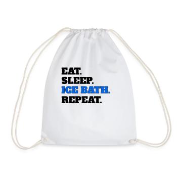Bain de glace - Sac de sport léger - blanc - Devant