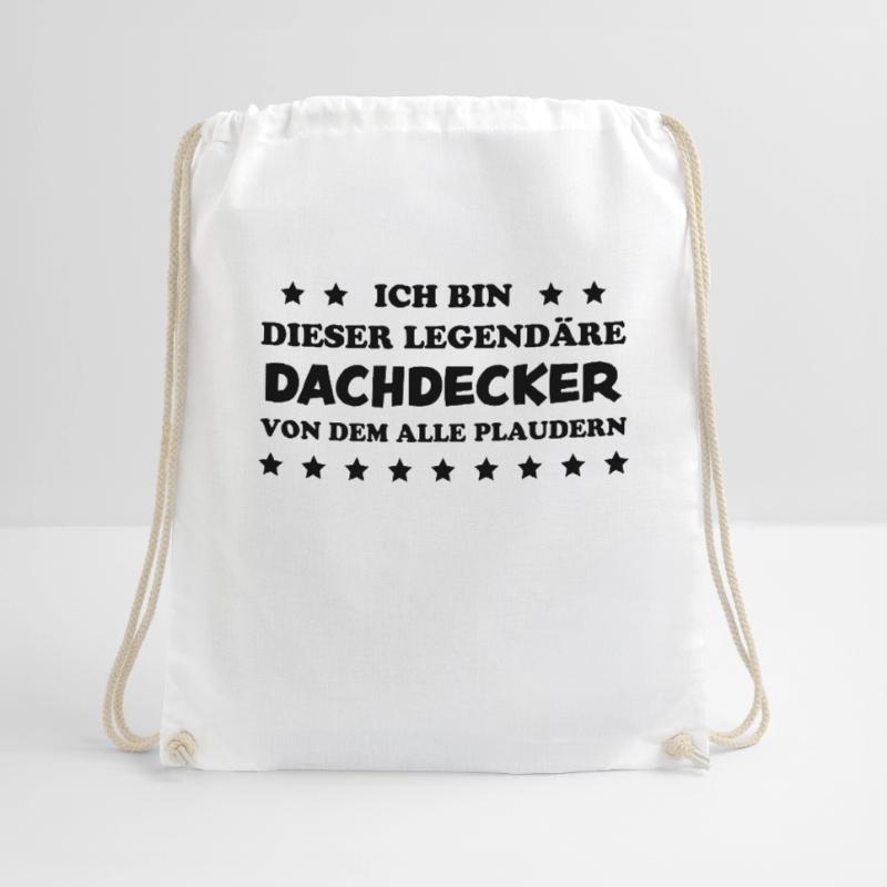 Dachdecker Handwerker Spruch Dachdecker Geschenk Turnbeutel