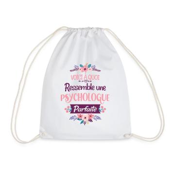 Psychologue cadeau humour psychologie Rigolo Femme - Sac de sport léger - blanc - Devant