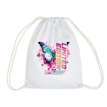 Anniversaire, 30 ans Femmes 1994 Papillon - Sac de sport léger - blanc - Devant