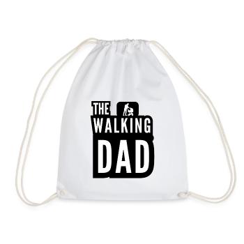 La poussette Walking Dad Daddy Blanc Noir - Sac de sport léger - blanc - Devant