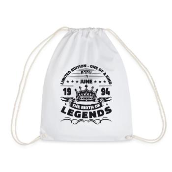 Légende Juin 1994 Millésime 1994 Anniversaire 1994 - Sac de sport léger - blanc - Devant