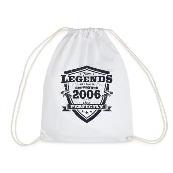 18th Birthday Original Legend 2006 Vintage 2006 - Drawstring Bag - white - Front