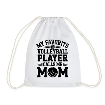 volley-ball dire drôle de cadeau de volley-ball - Sac de sport léger - blanc - Devant
