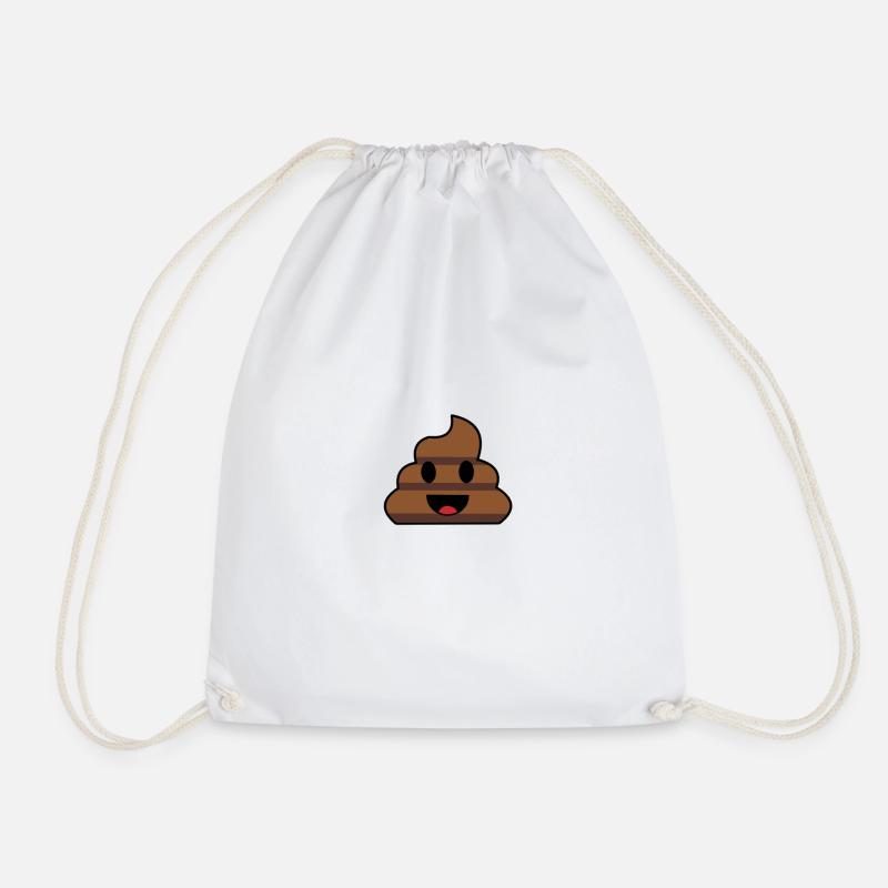 emoji 5 - Turnbeutel - Weiß