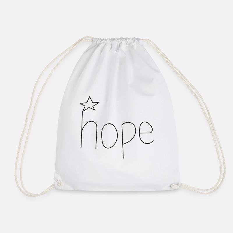 Hope - Turnbeutel - Weiß