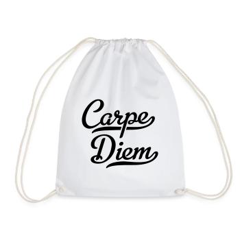 Carpe Diem - Sac de sport léger - blanc - Devant
