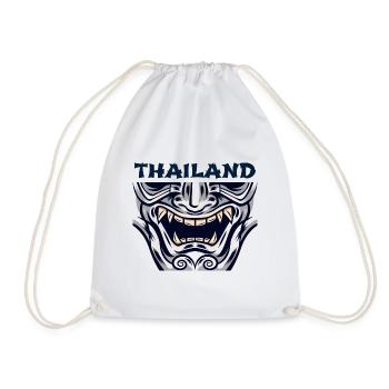 Giant In Literature Of Thailand - Turnbeutel - Weiß - Vorne