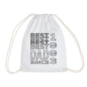 Meilleur papa du monde depuis 1993 Fête des Pères - Sac de sport léger - blanc - Devant