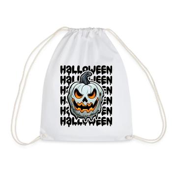 Halloween Design gruselig für die nächste Party - Turnbeutel - Weiß - Vorne