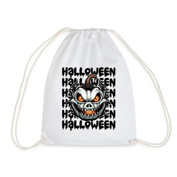 Design d’Halloween effrayant pour la prochaine fête - Sac de sport léger - blanc - Devant