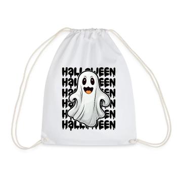 Design d’Halloween effrayant pour la prochaine fête - Sac de sport léger - blanc - Devant