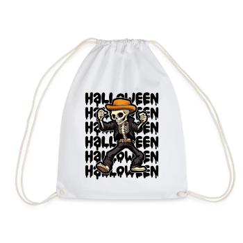 Design d’Halloween effrayant pour la prochaine fête - Sac de sport léger - blanc - Devant