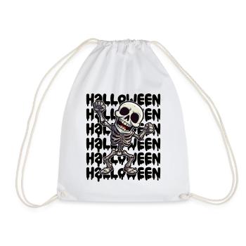 Design d’Halloween effrayant pour la prochaine fête - Sac de sport léger - blanc - Devant