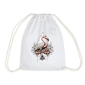 Flamant - Sac de sport léger - blanc - Devant