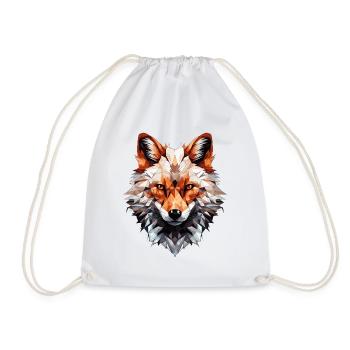 Fuchs - Turnbeutel - Weiß - Vorne